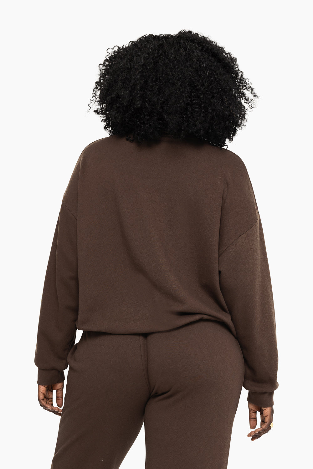 Lightweight Sweats Quarter Zip | Clove