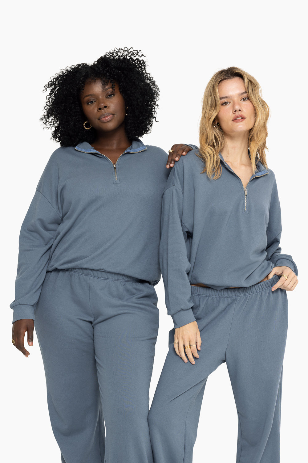 Lightweight Sweats Quarter Zip | Mineral