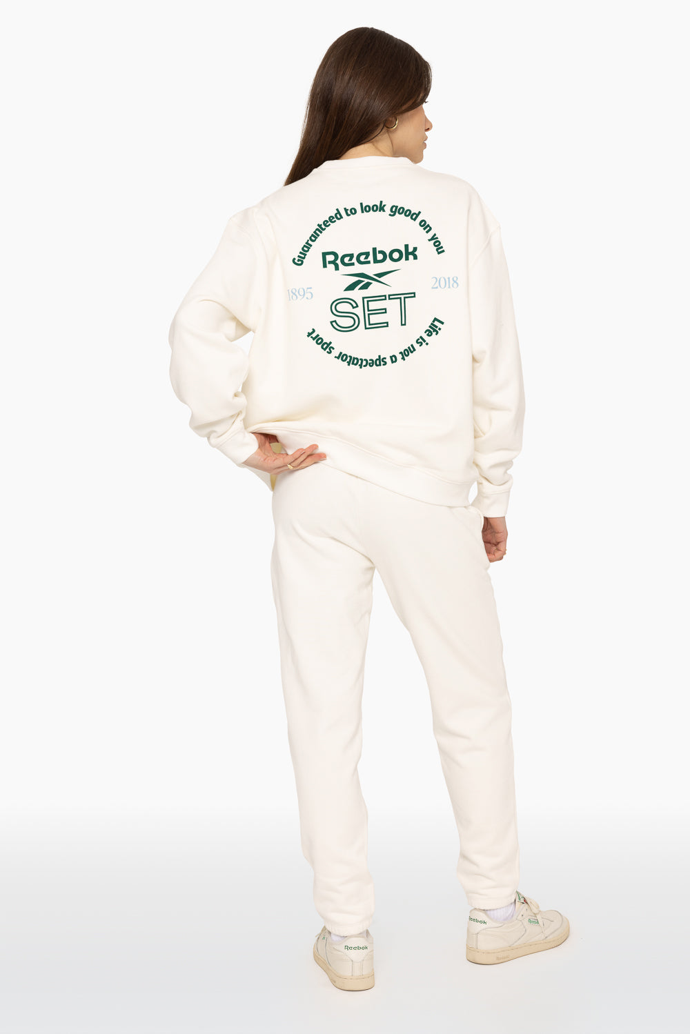 Heavyweight Sweats Reebok X Set Drawstring Sweatpants | Blanc