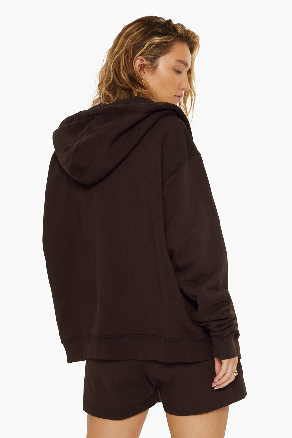 Oversized Zip Hoodie 1.0 | Espresso