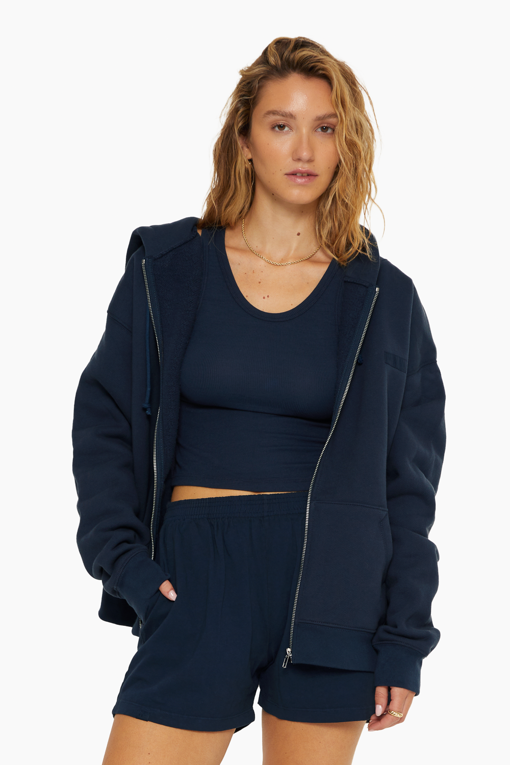 Oversized Zip Hoodie 1.0 | Oxford