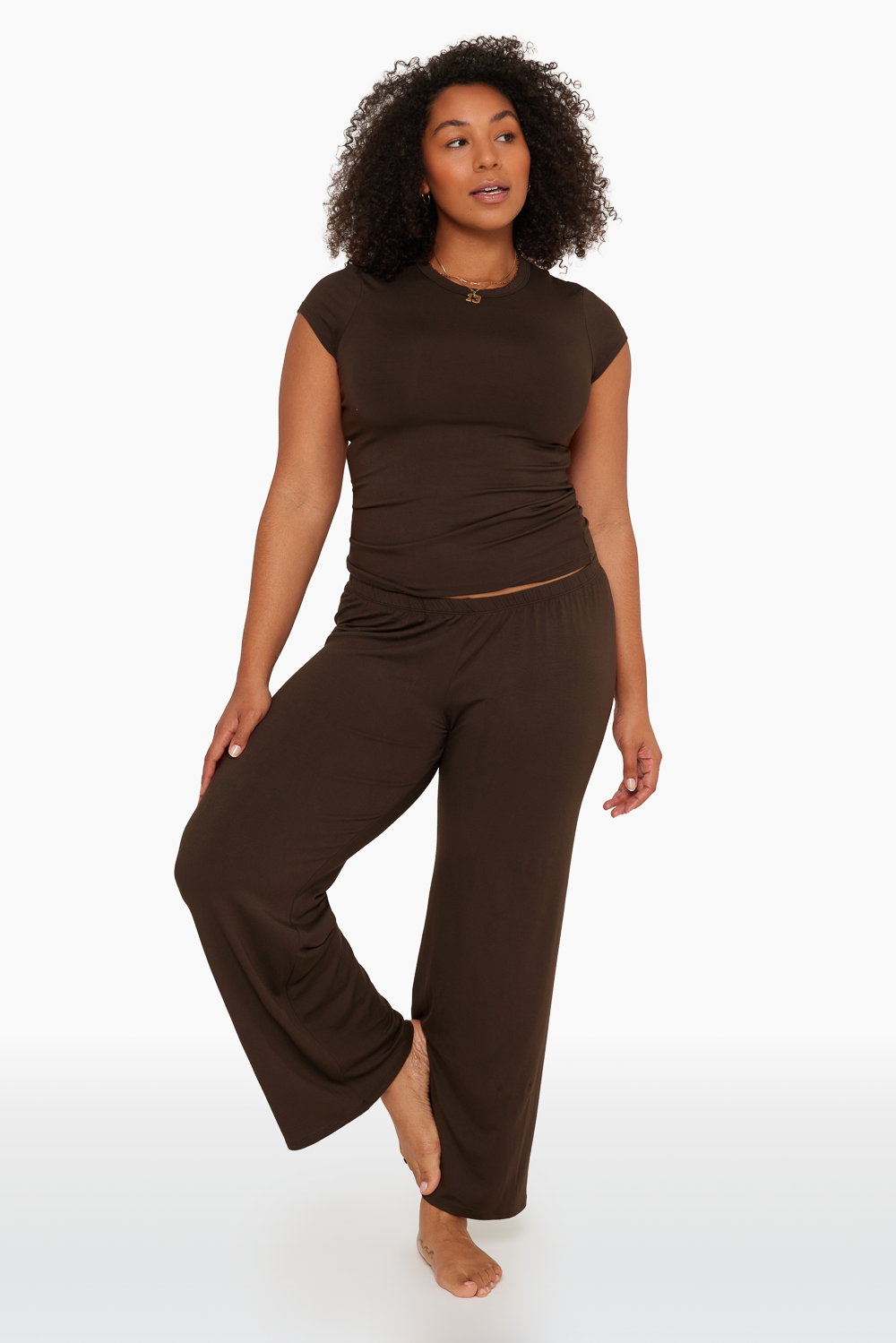 Sleep Jersey Classic Sleep Pants | Espresso