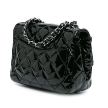 Chanel | Pre-Owned Mini Square Classic Patent Single Flap - III | Black