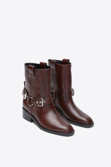Alexa Moto Boot | Espresso