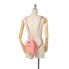 MCM | Pre-Owned Patent Leather Backpack | Pink
