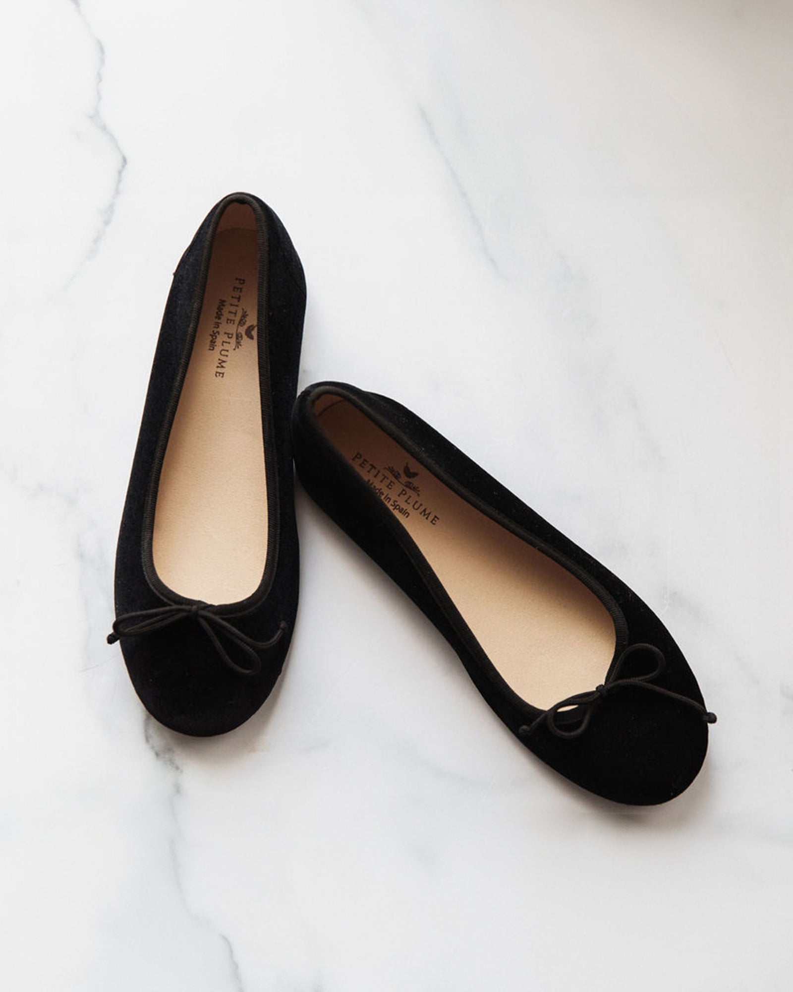 Kids | Juliette Ballet Slipper | Black Velvet