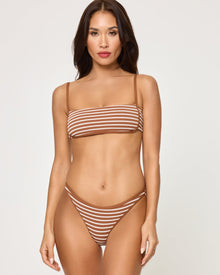 Hazel Bikini Top | Brown Sugar