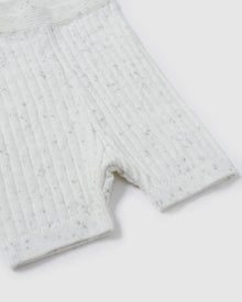 Biker Shorts - Ribbed | Seashell