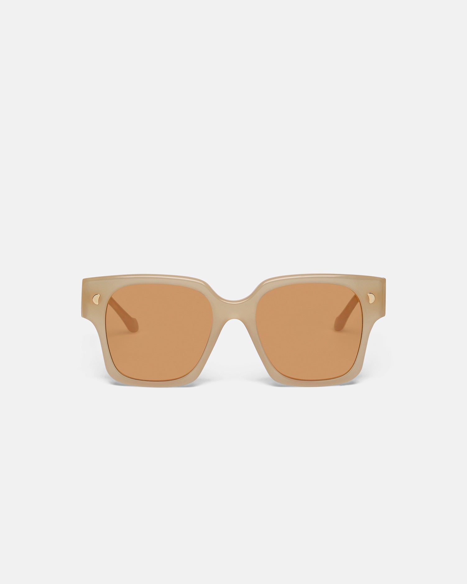 Unisex | Shae Bio-Plastic Oversized Sunglasses | Sand