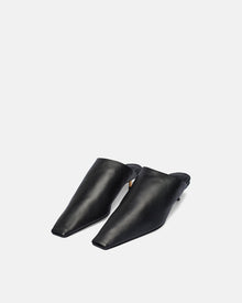 Womens | Shakka Nappa Mules | Black