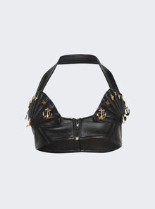 Women | Momma's Blues | Cropped Shell Top | Black