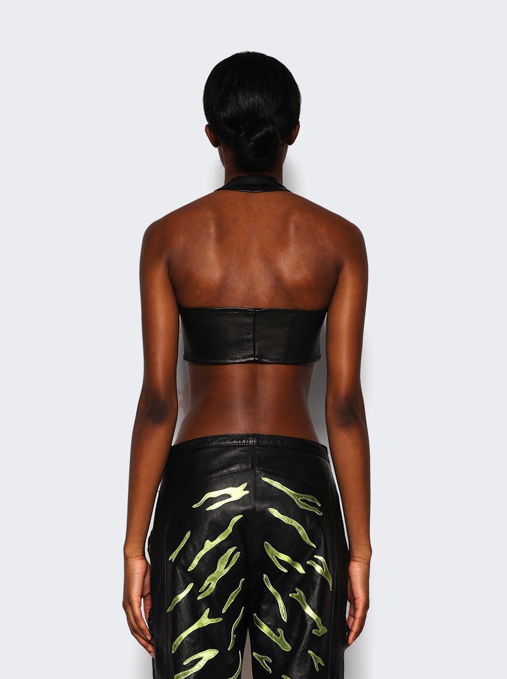 Women | Momma's Blues | Cropped Shell Top | Black