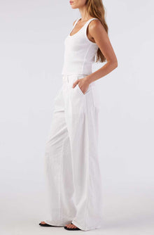 AMO Denim | Sheryl Trouser in White