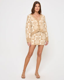 Shell Be There Skirt | Seashell Jacquard