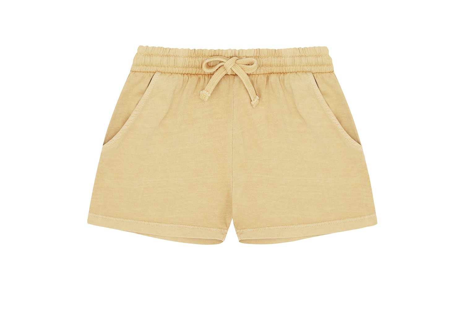 Unisex | Organic Cotton Shorts | Sandstone - Natural Mineral Dye