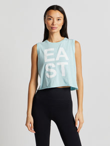 Women | Soul by SoulCycle | Renee Tank EAST | Blue Glow