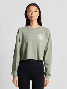 Women | Spirit Jersey | Cropped Spirit Jersey BARN | Sage