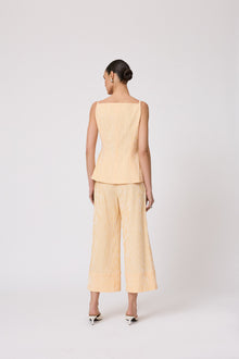 Striped Seersucker Top | Mango