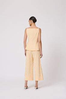 Striped Seersucker Top | Mango