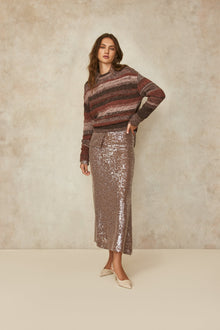 Spacedye Sweater | Mink