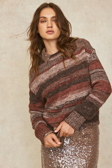 Spacedye Sweater | Mink