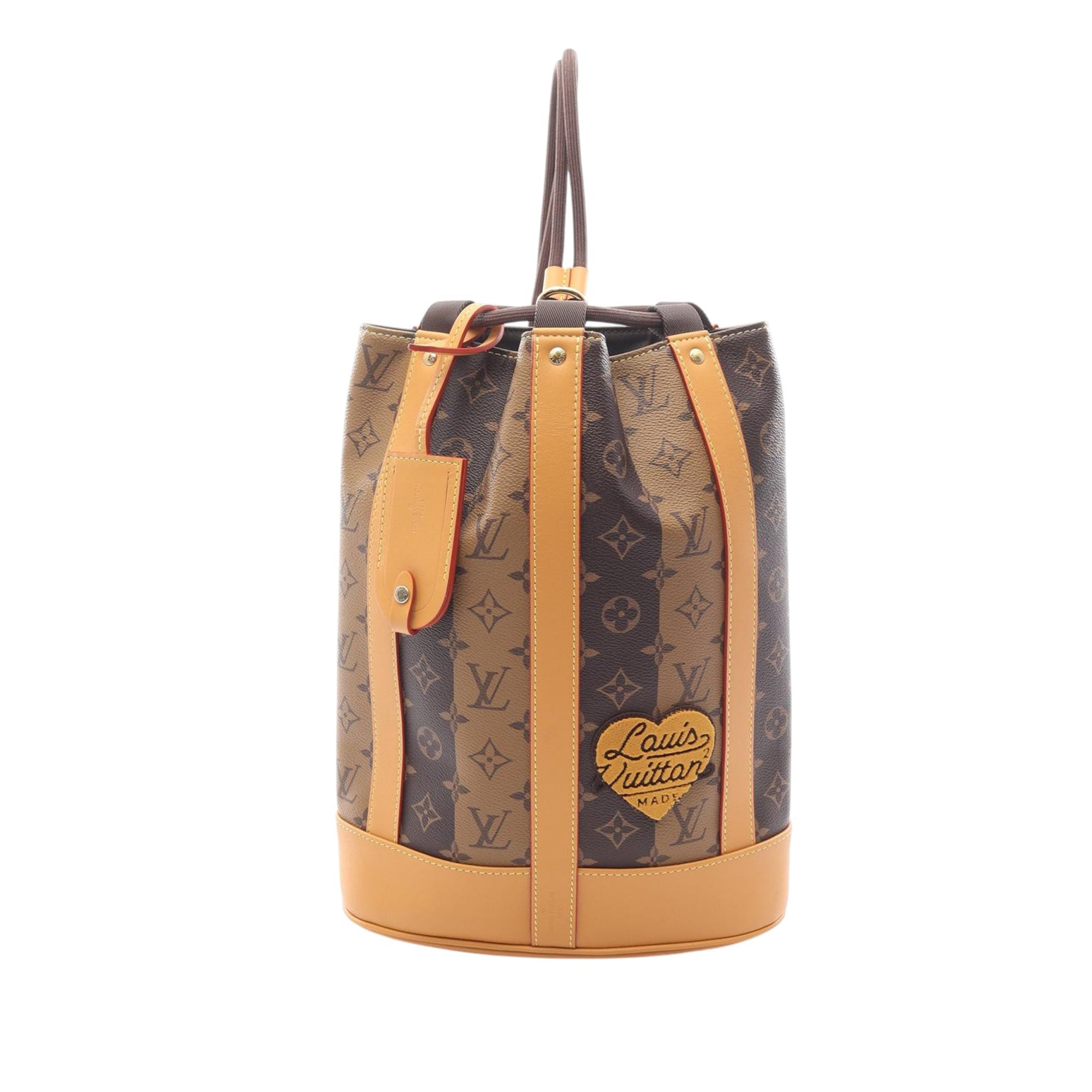 Luxclusif | Louis Vuitton | Pre-Owned Nigo Monogram Reverse Randonnee Backpack Luxclusif | Louis Vuitton | Pre-Owned Nigo Monogram Reverse Randonnee Backpack