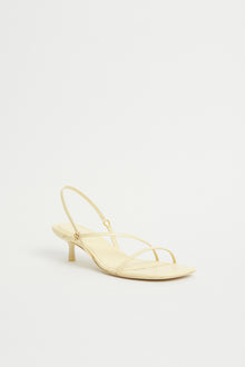 Womens | Cedonia Kitten Heel Sandal | Buttercream