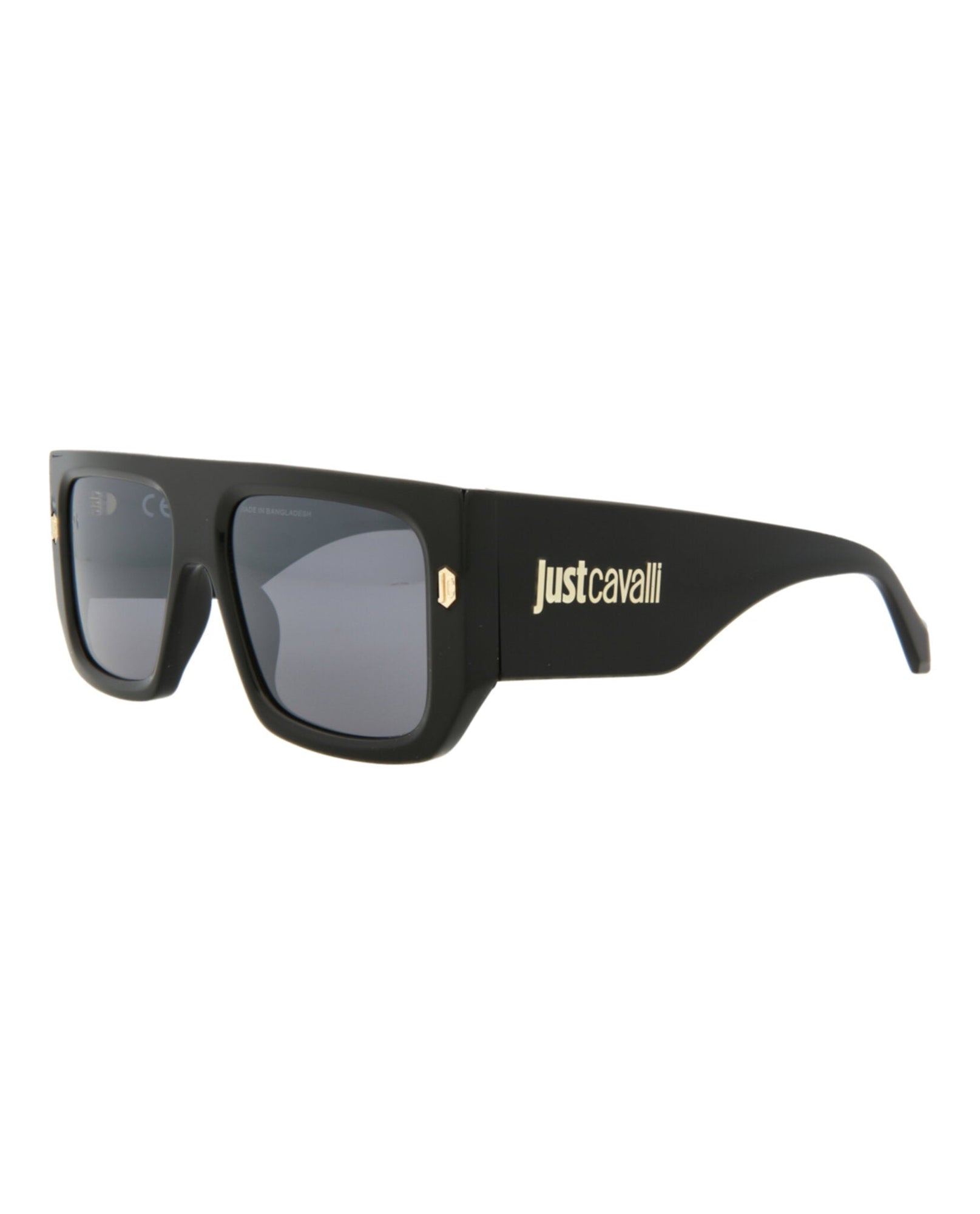 Just Cavalli Navigator Acetate Sunglasses | Black