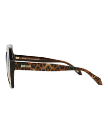 Just Cavalli Square Acetate Sunglasses | Brown