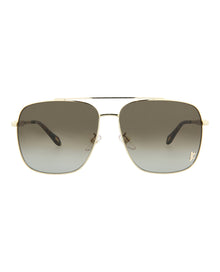 Just Cavalli Aviator Metal Sunglasses | Gold