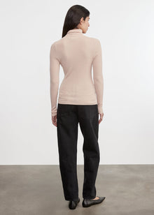Silk Sweater Layering Turtleneck | Jute