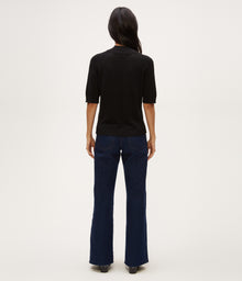 Sabel Metallic Sweater | Black