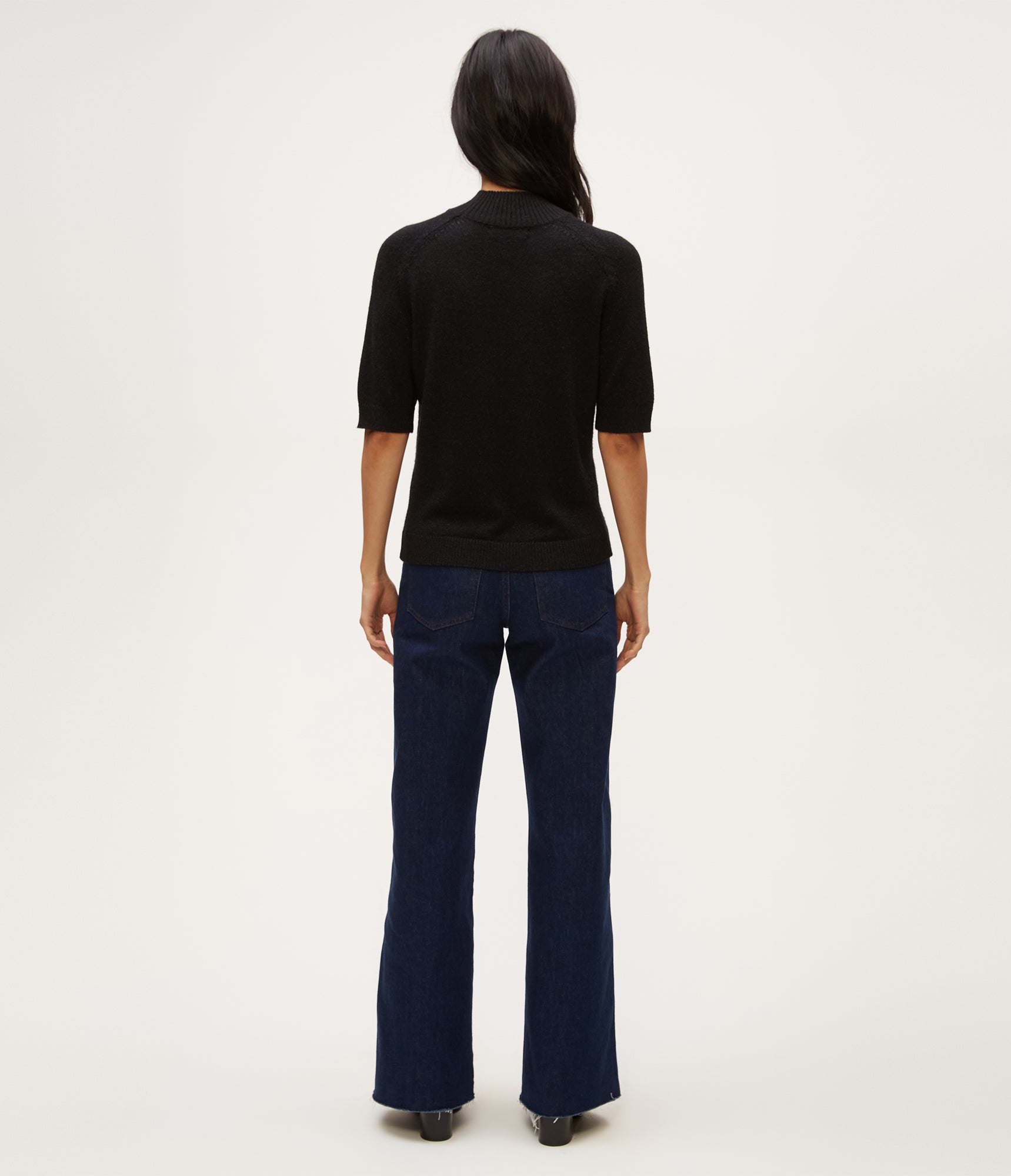 Sabel Metallic Sweater | Black