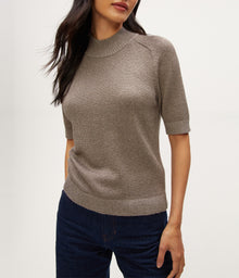 Sabel Metallic Sweater | Pewter