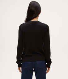 Ruiz Metallic Cardigan | Black
