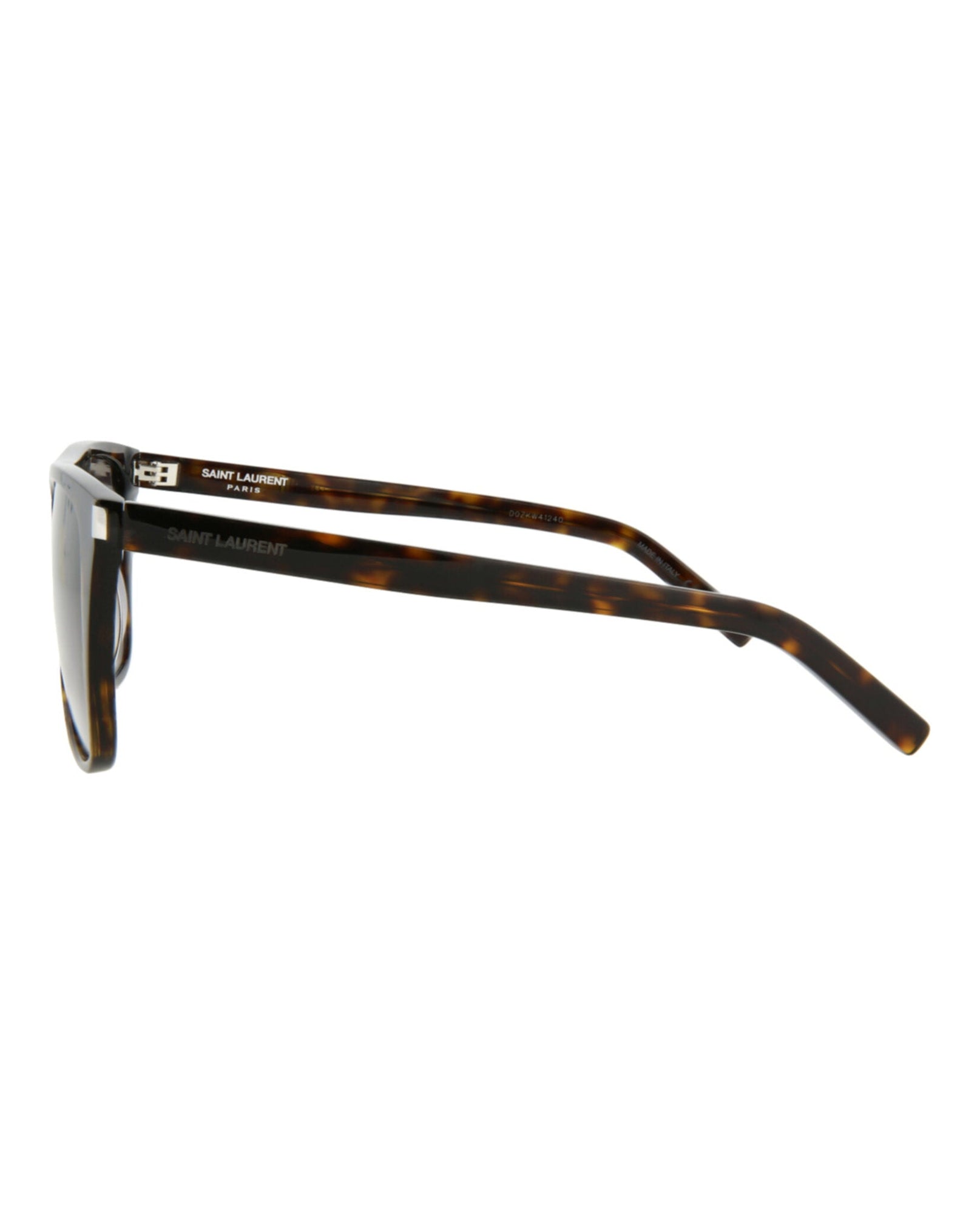 Saint Laurent Square Acetate Sunglasses | Havana