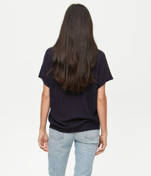 Nina V-Neck Sweater Top | Admiral