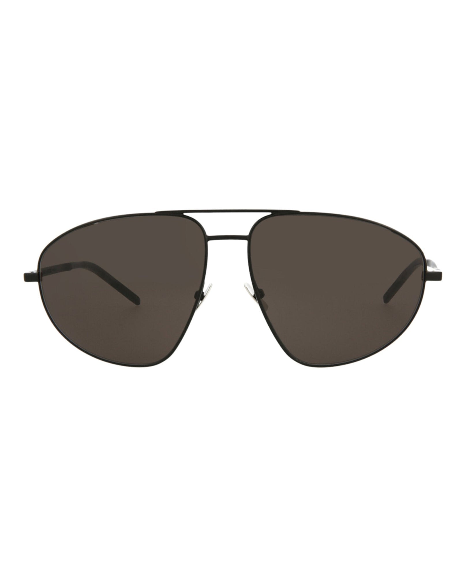 Saint Laurent Aviator Metal Sunglasses | Black