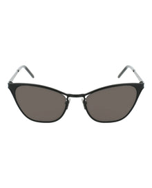 Saint Laurent Cat Eye Metal Sunglasses | Black