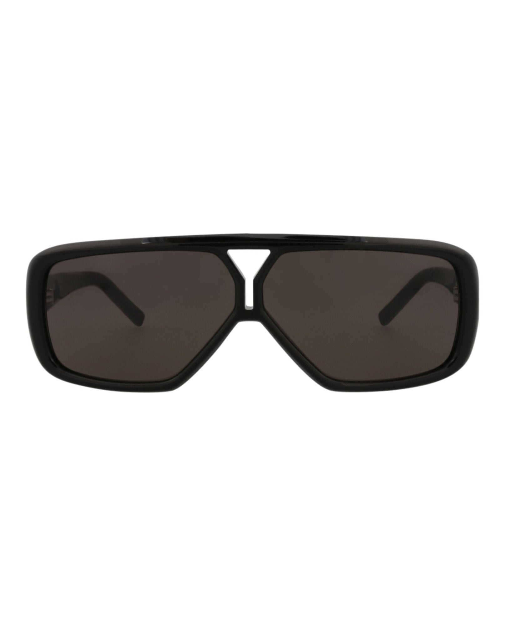 Saint Laurent Aviator Acetate Sunglasses | Black