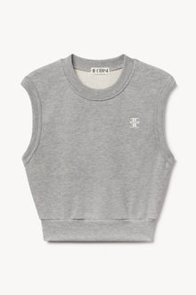 SLEEVELESS CREWNECK TOP - ETERNE