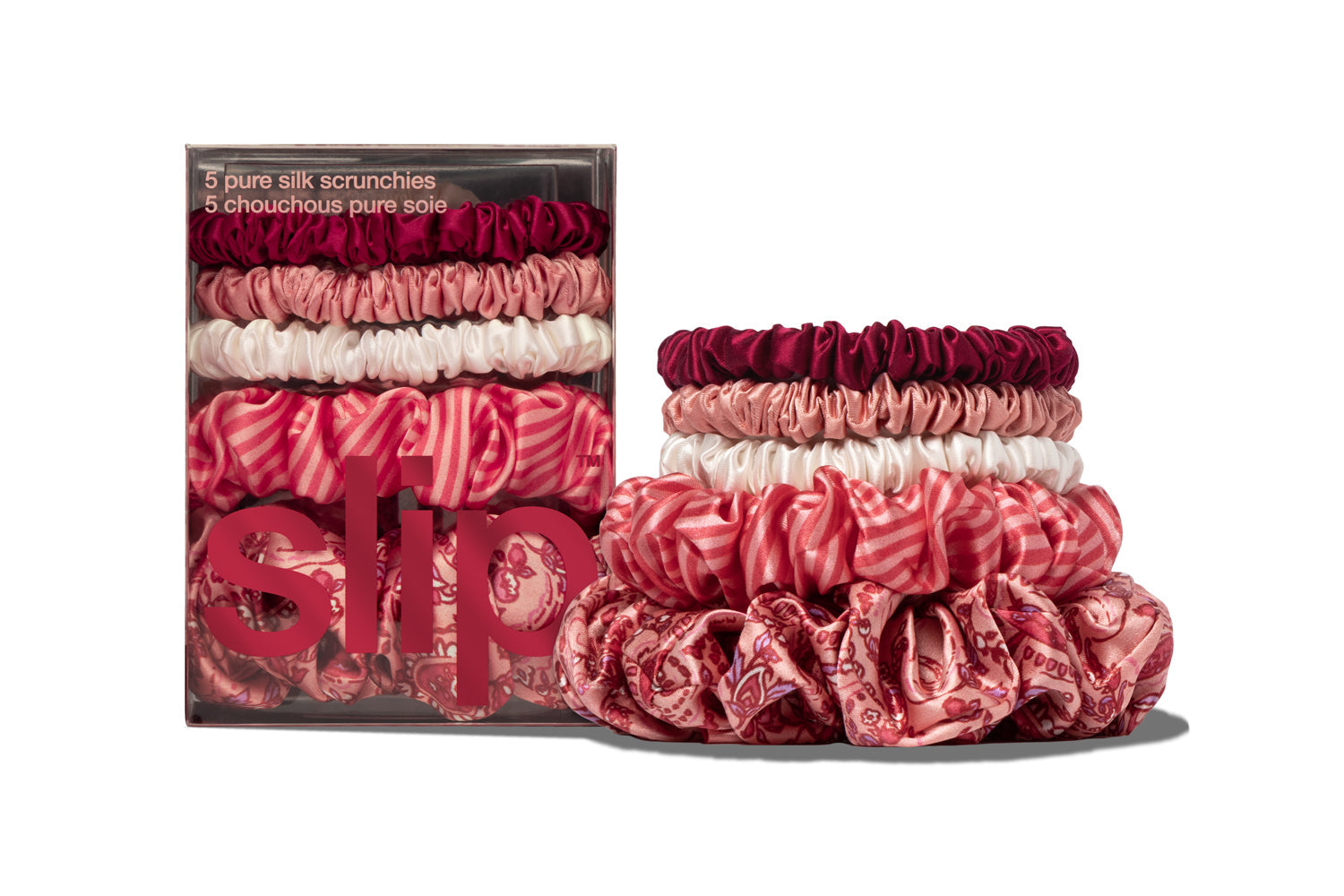 Harriet Scrunchie Set | Multi | Set of 5