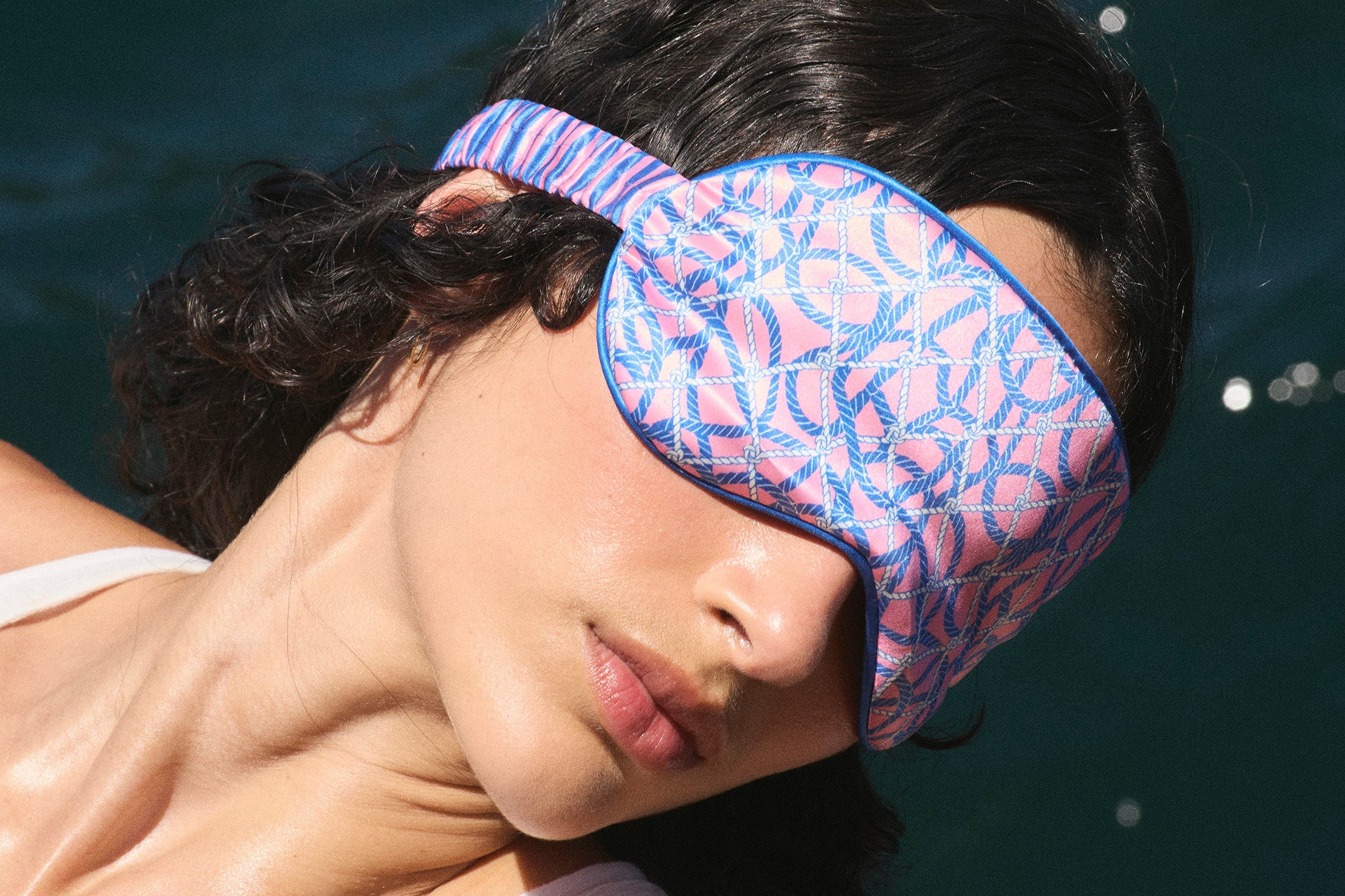 Yacht Club Sleep Mask | Purple