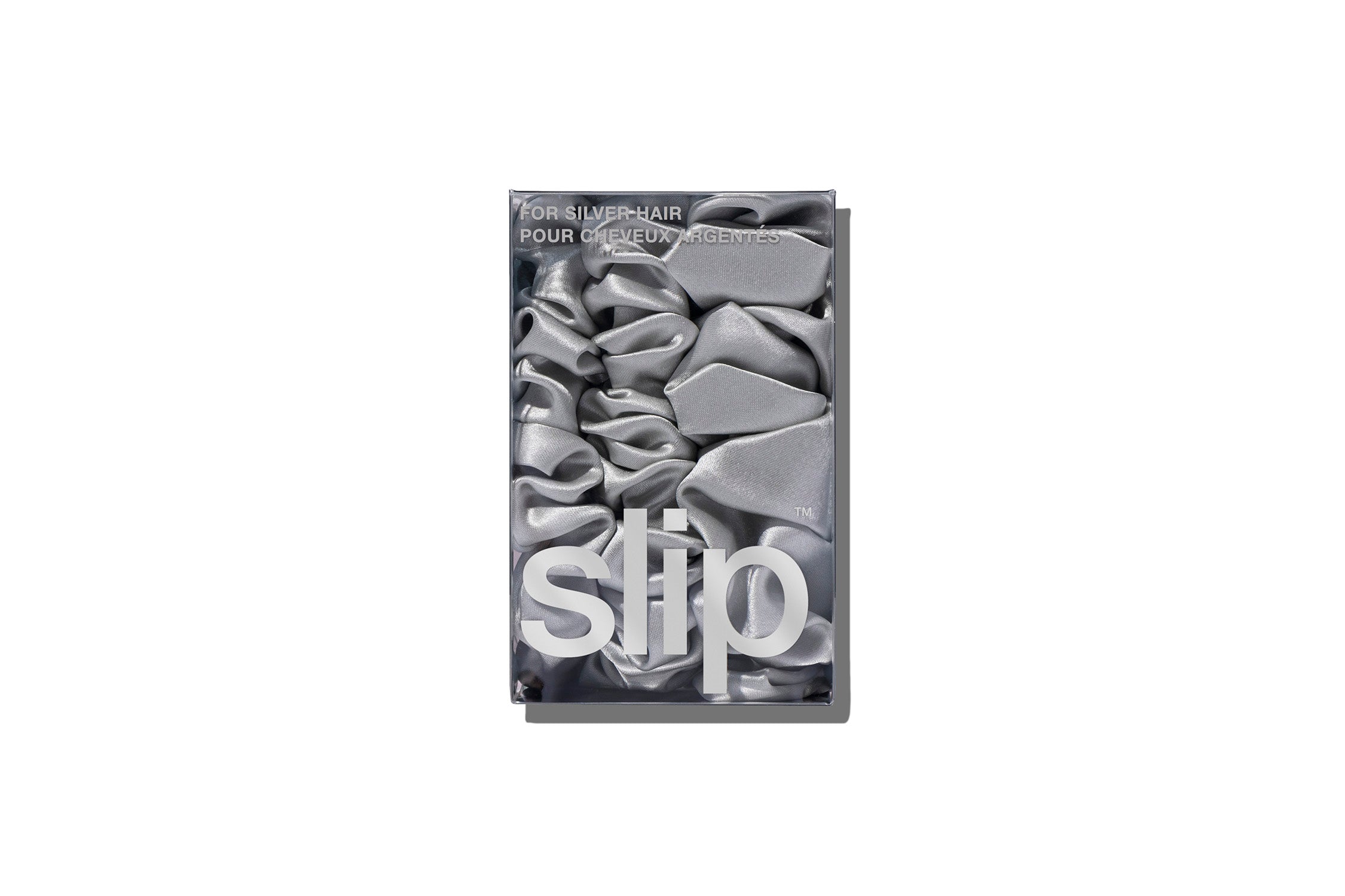 Back to Basics Midi/Large Scrunchie Set | Silver | Set of 3