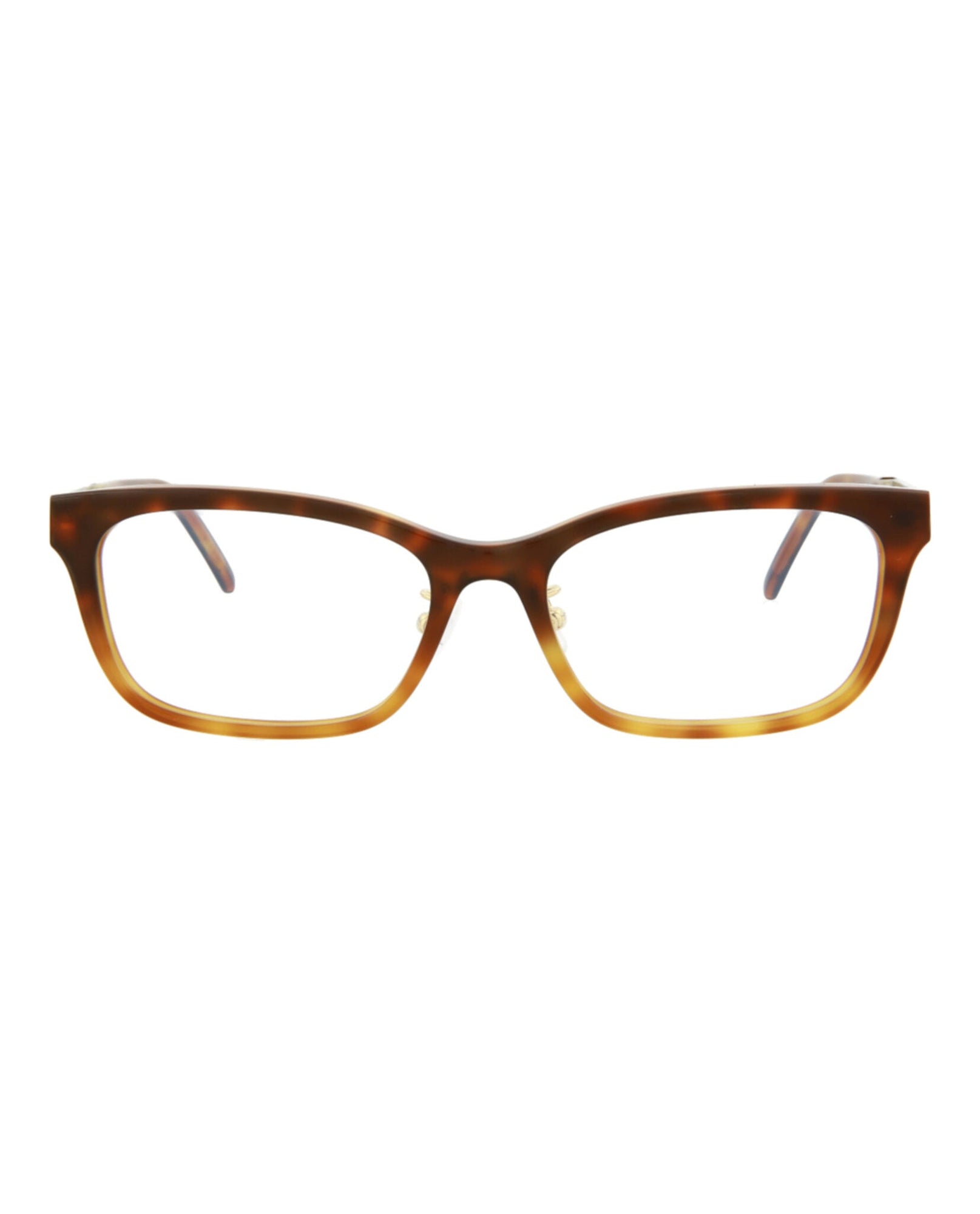 Saint Laurent Square Acetate Optical Frames | Havana