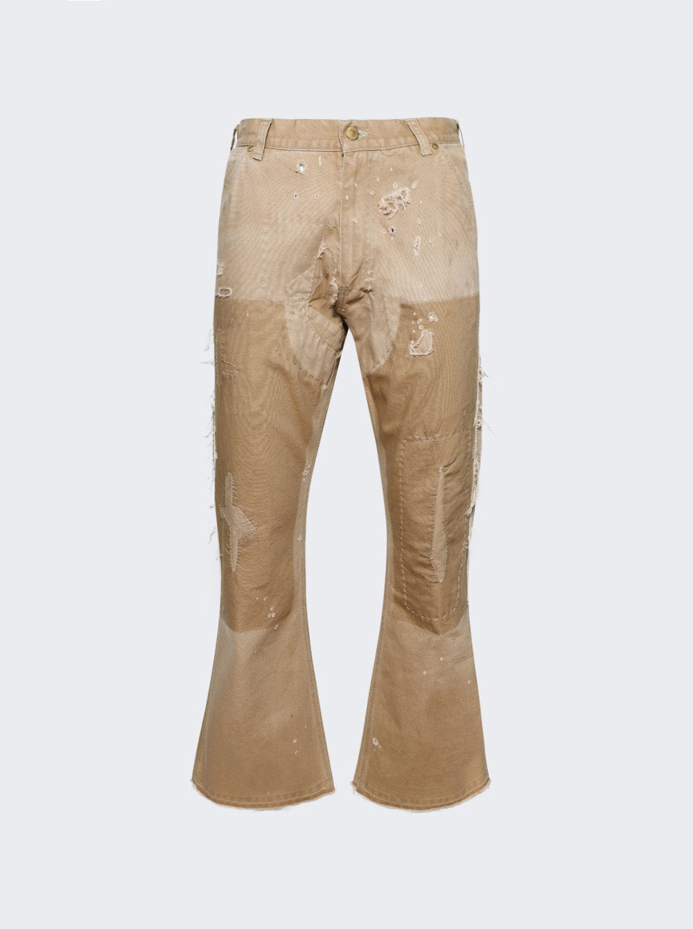 Men | Saint Mxxxxxx | Double Knee Trousers | Beige
