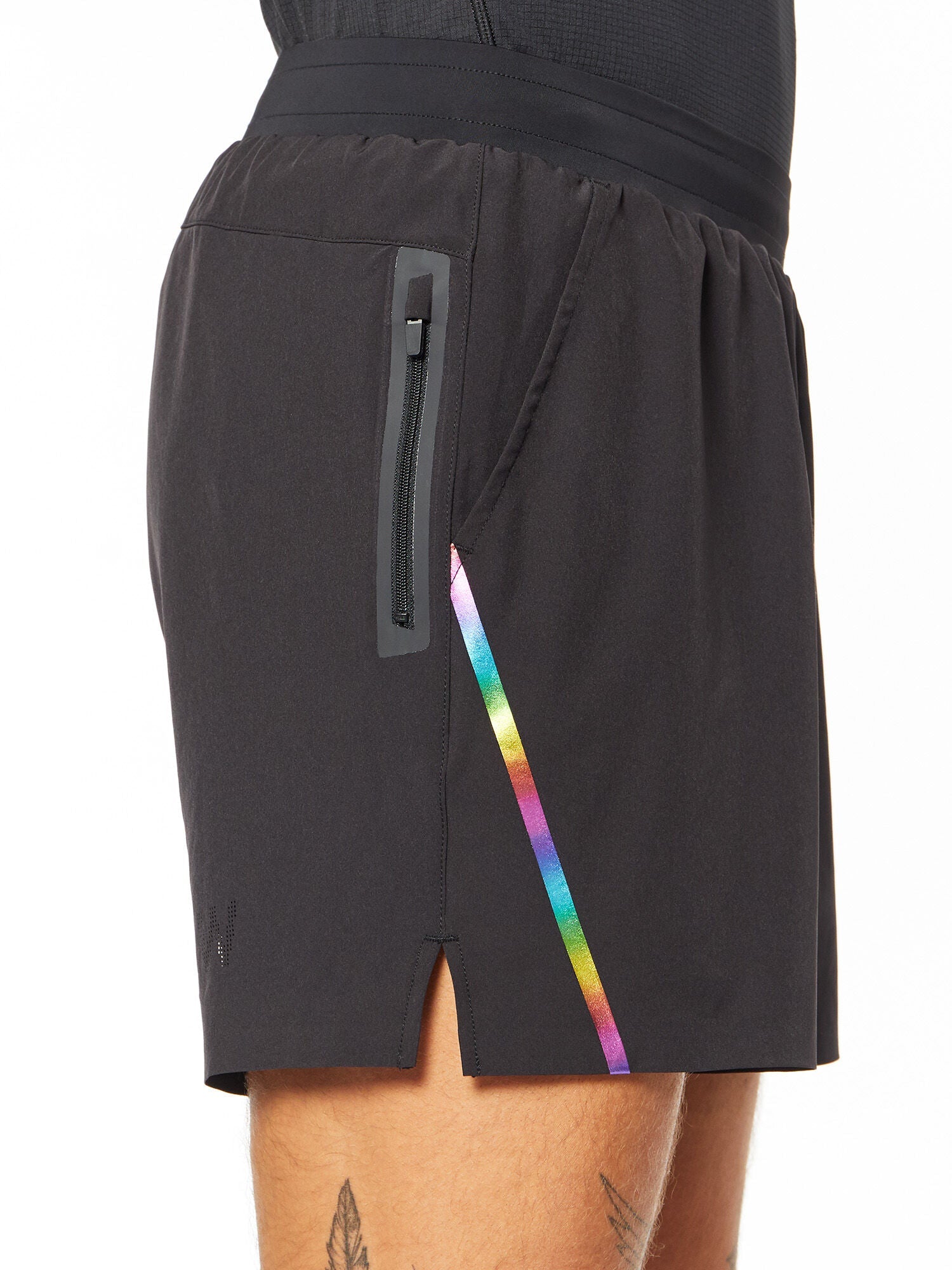 5" Speed Short | Black/Rainbow