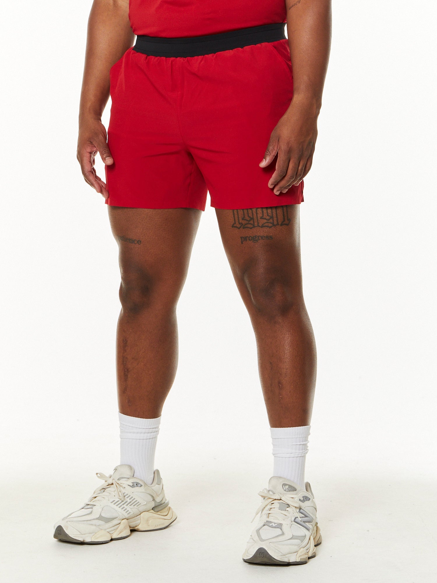 Men | Yellow by SoulCycle | Speed 5" Short Scooter Red | Red