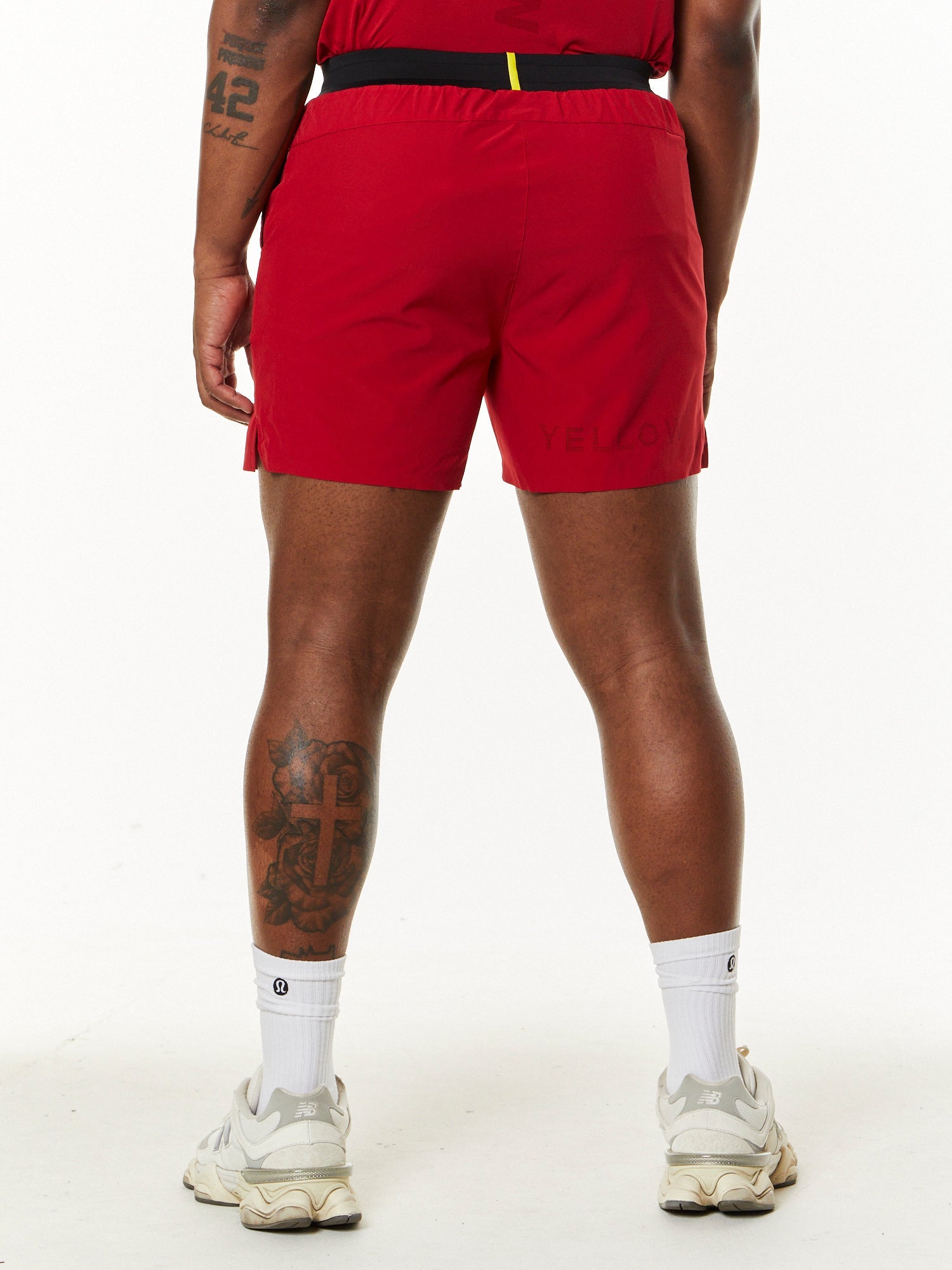Men | Yellow by SoulCycle | Speed 5" Short Scooter Red | Red