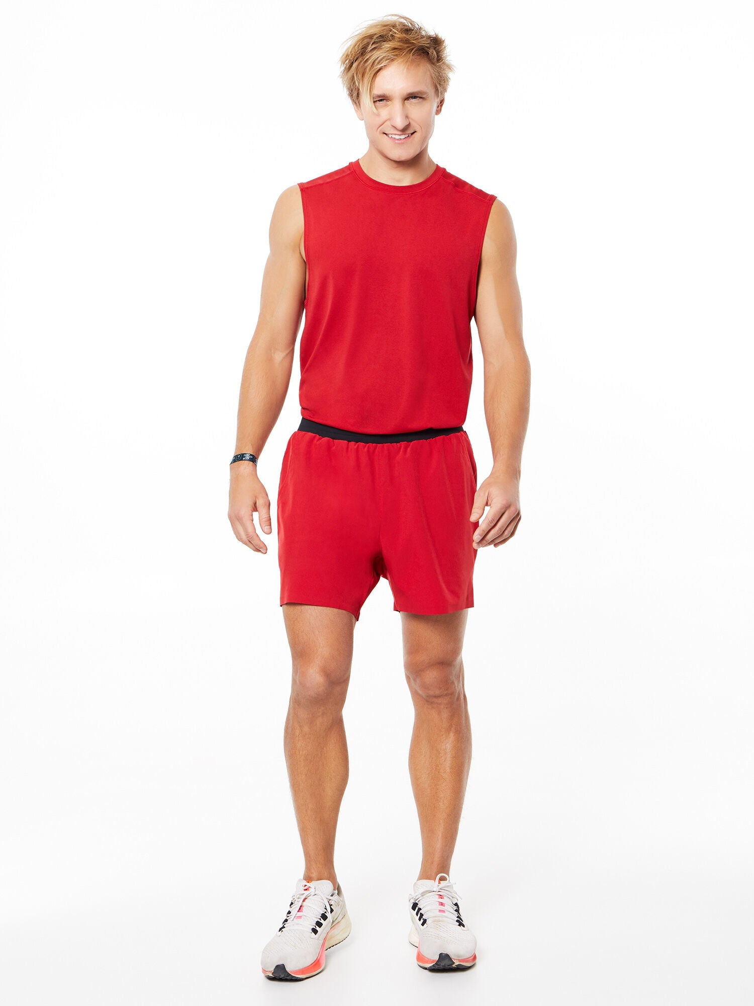 Men | Yellow by SoulCycle | Speed 5" Short Scooter Red | Red